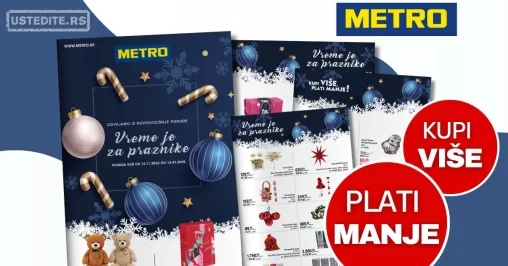 Metro katalog NOVOGODIŠNJA PONUDA 14.11.2024-13.1.2025.