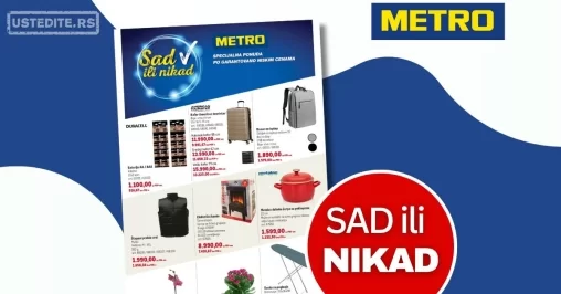 Metro katalog SAD ILI NIKAD 1-30.11.2024.