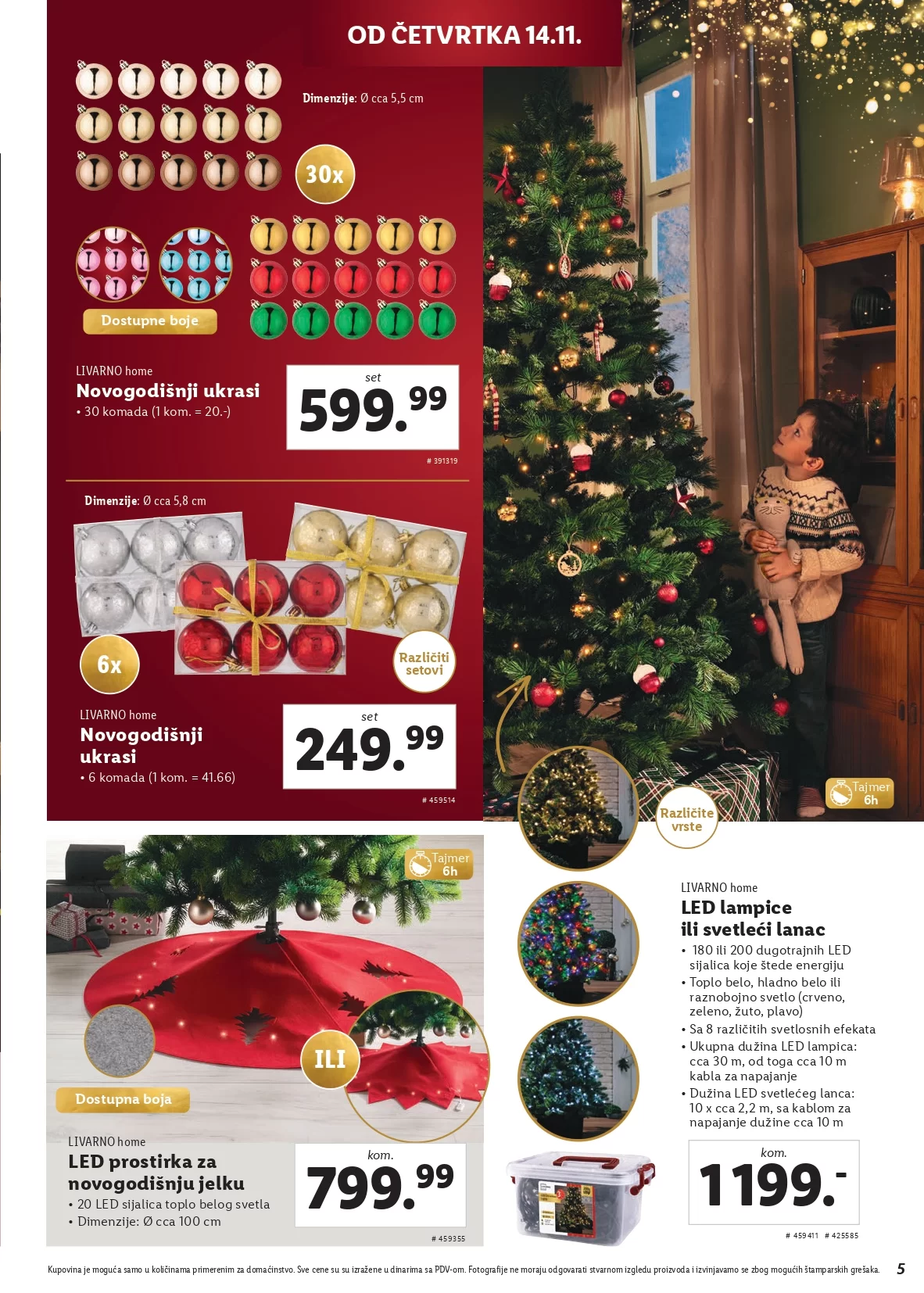 Lidl katalog NOVOGODIŠNJA MAGIJA 7-28.11.2024.