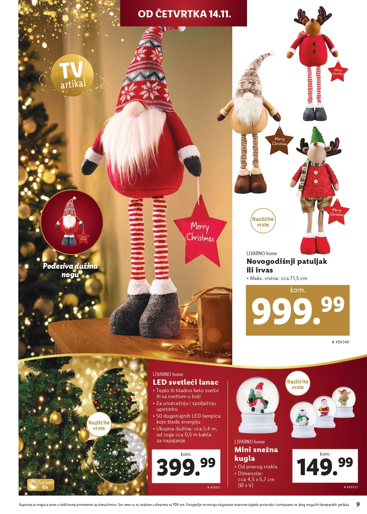 Lidl katalog NOVOGODIŠNJA MAGIJA 7-28.11.2024.