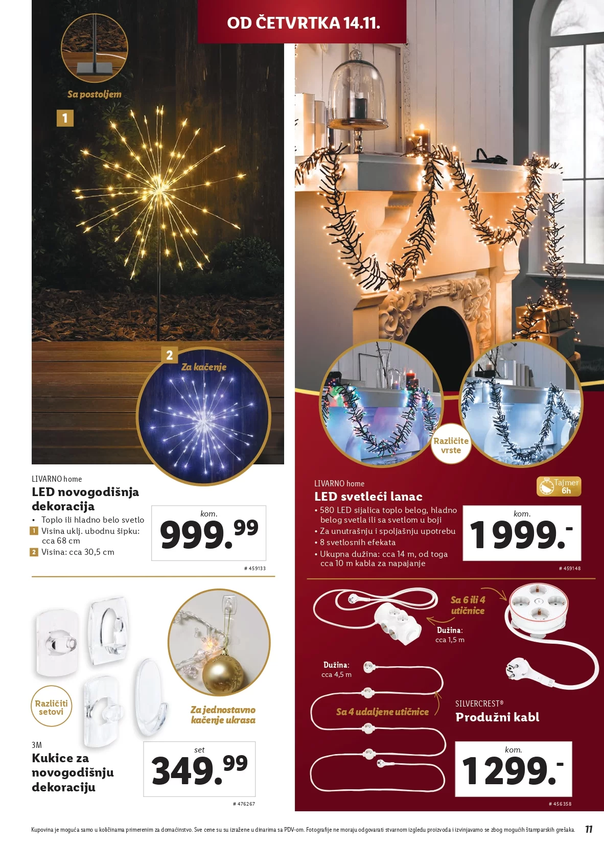 Lidl katalog NOVOGODIŠNJA MAGIJA 7-28.11.2024.