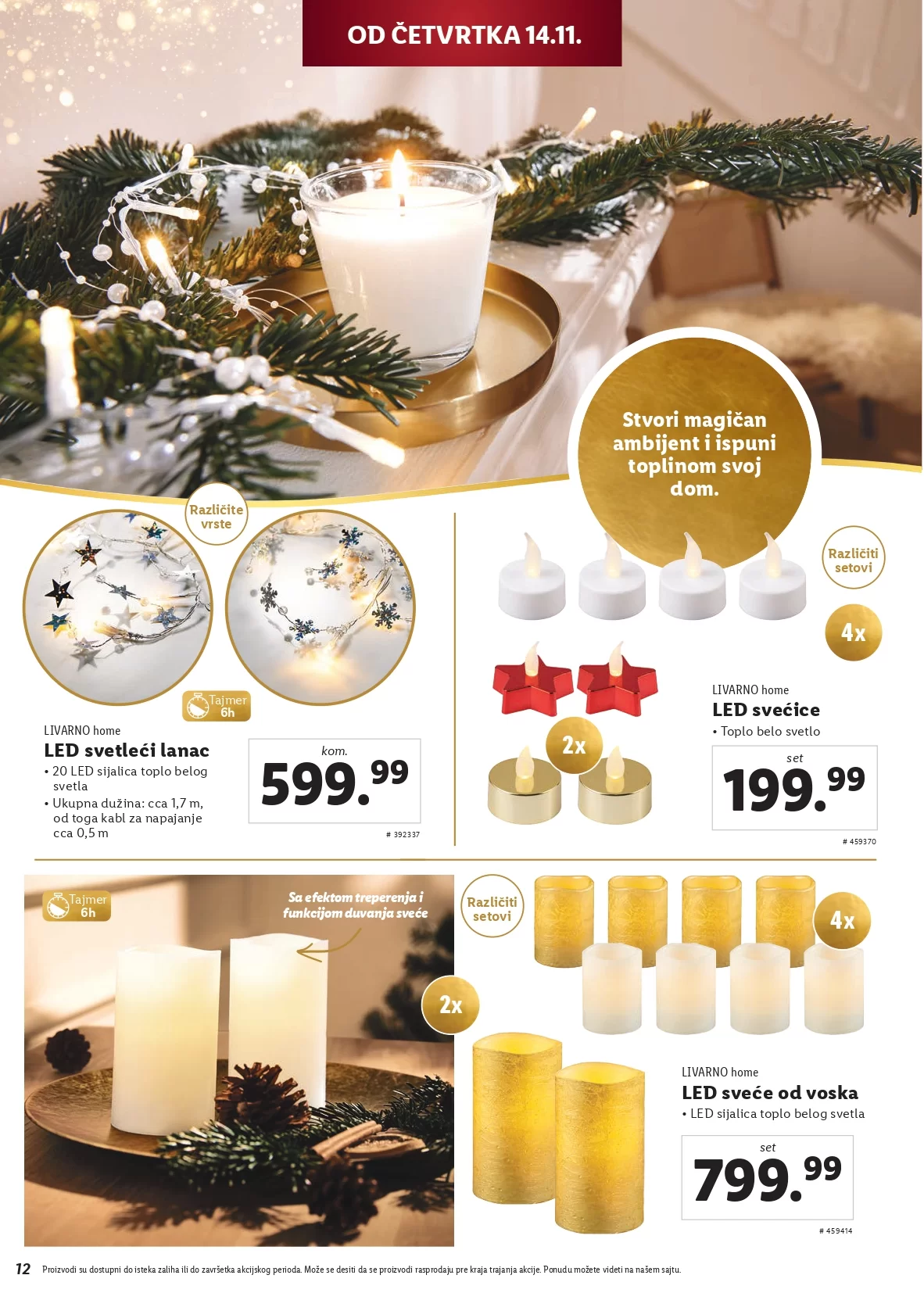Lidl katalog NOVOGODIŠNJA MAGIJA 7-28.11.2024.