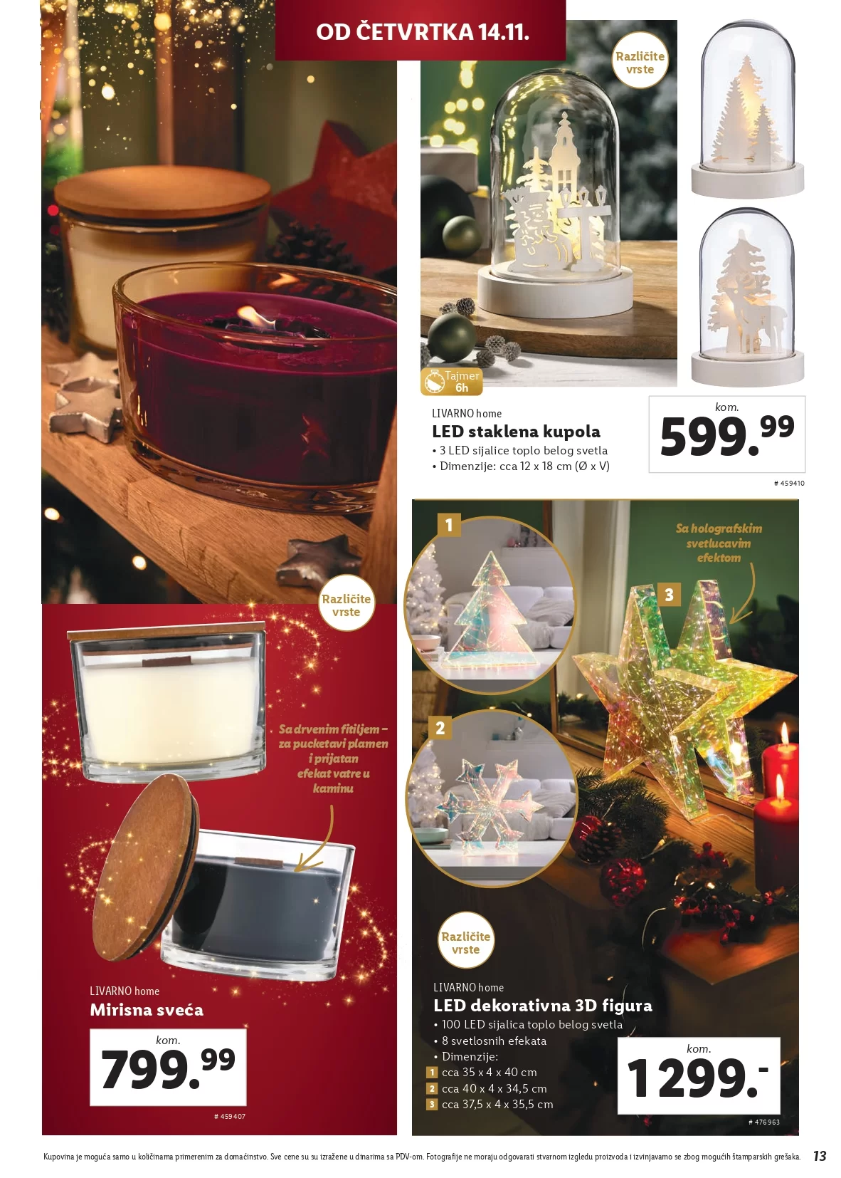 Lidl katalog NOVOGODIŠNJA MAGIJA 7-28.11.2024.