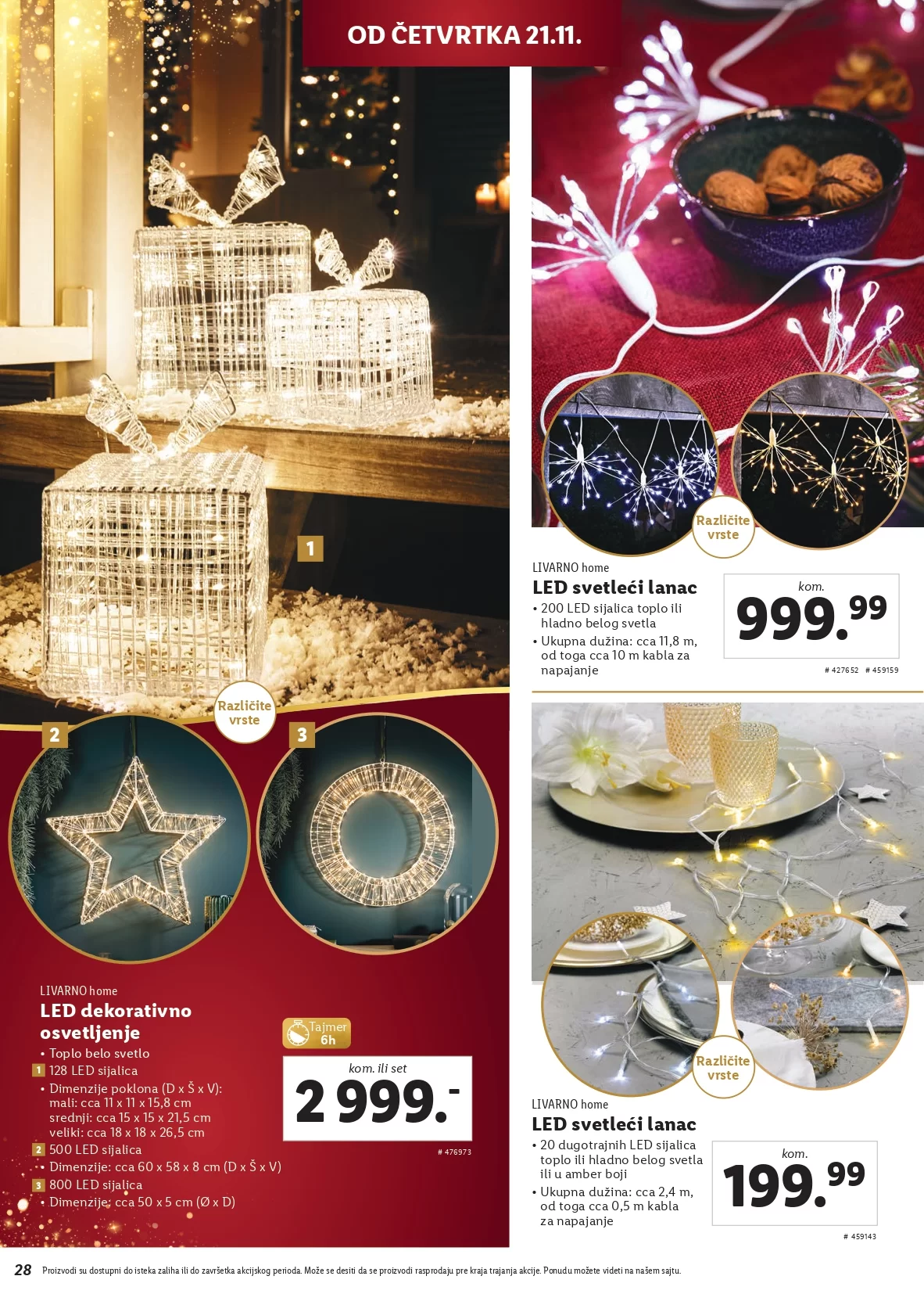 Lidl katalog NOVOGODIŠNJA MAGIJA 7-28.11.2024.