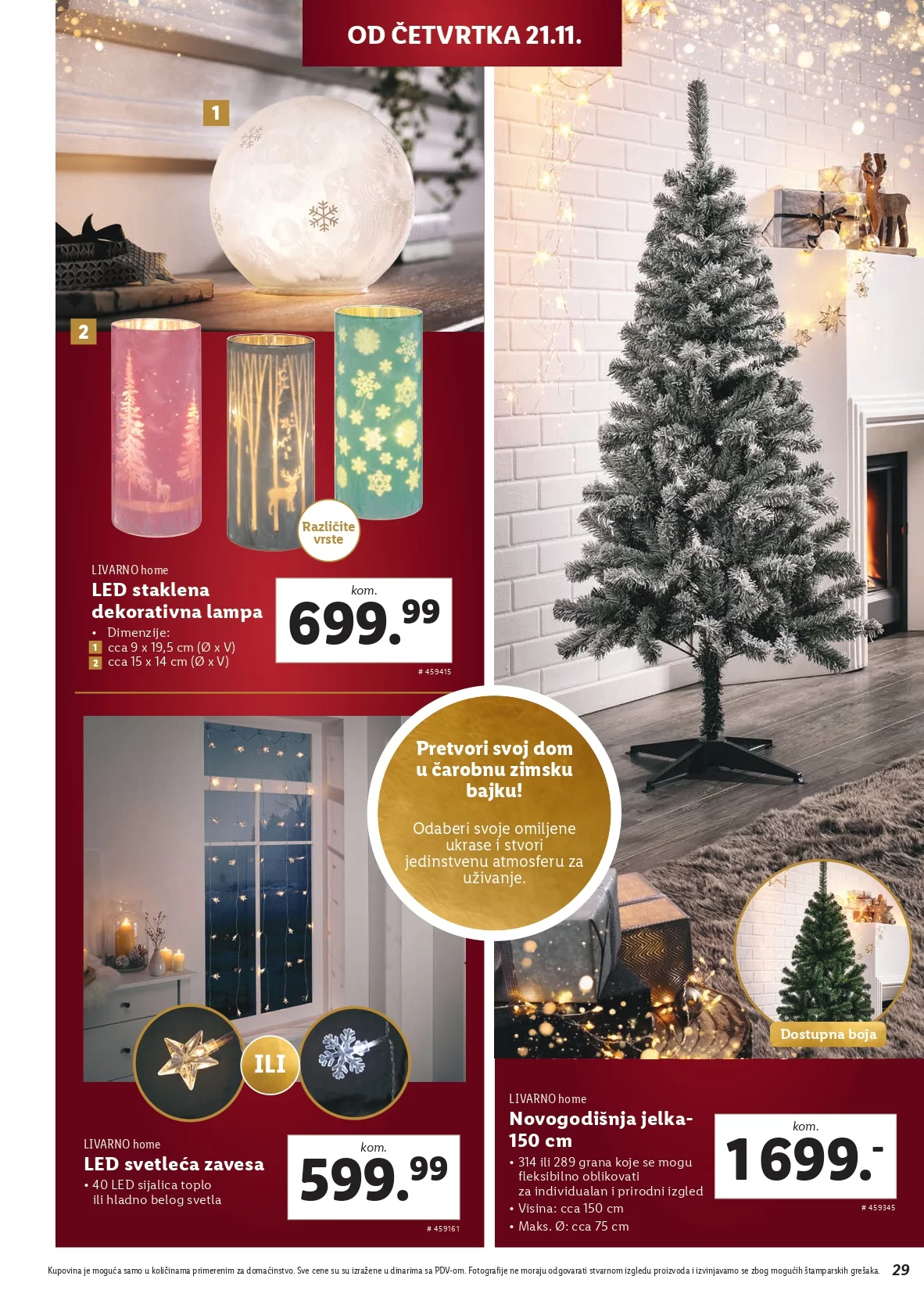 Lidl katalog NOVOGODIŠNJA MAGIJA 7-28.11.2024.