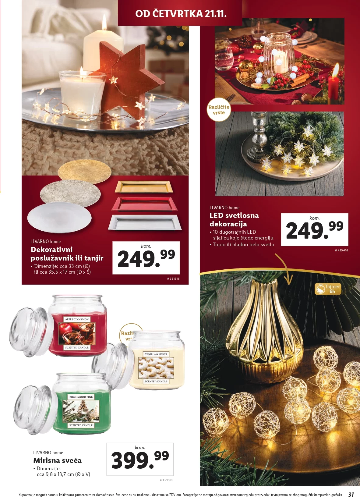 Lidl katalog NOVOGODIŠNJA MAGIJA 7-28.11.2024.