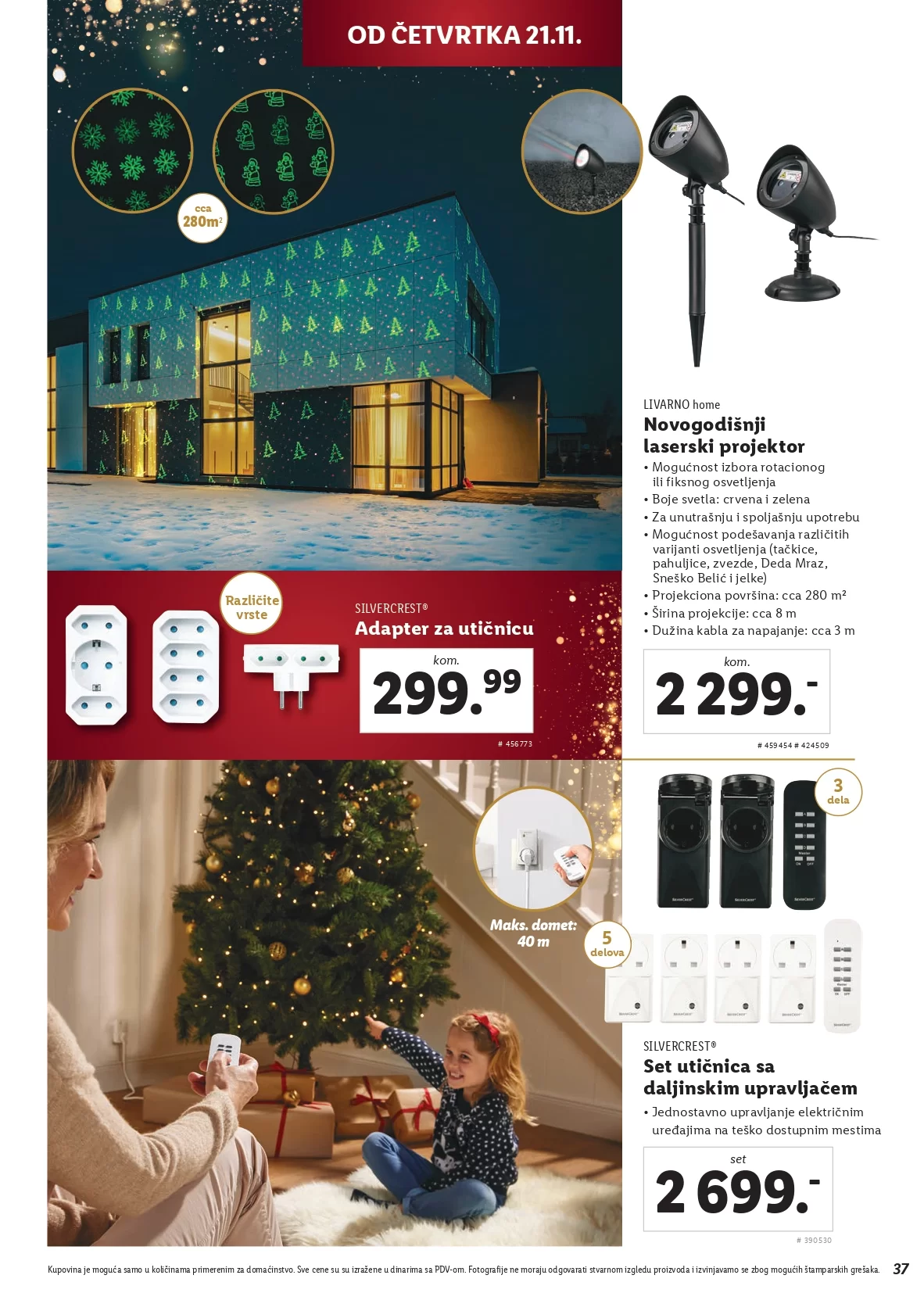 Lidl katalog NOVOGODIŠNJA MAGIJA 7-28.11.2024.