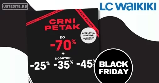 LC Waikiki BLACK FRIDAY – sniženje do 2.12.2024.