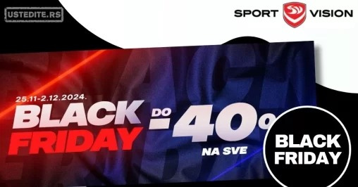 Sport Vision BLACK FRIDAY 25.11-2.12.2024.