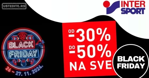 Intersport BLACK FRIDAY 26-27.11.2024.