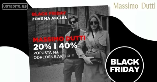 Massimo Dutti BLACK FRIDAY 29.11.2024.
