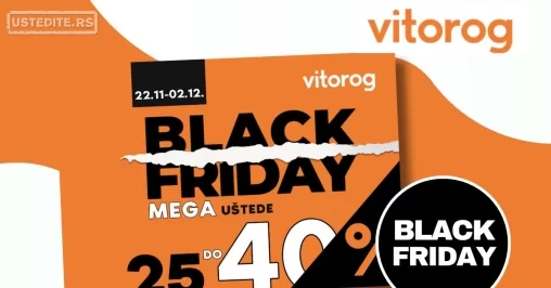 Vitorog BLACK FRIDAY 22.11-2.12.2024.