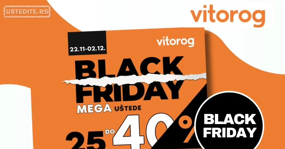 Vitorog BLACK FRIDAY 22.11-2.12.2024.