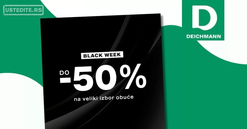 Deichmann BLACK FRIDAY 22.11-2.12.2024.