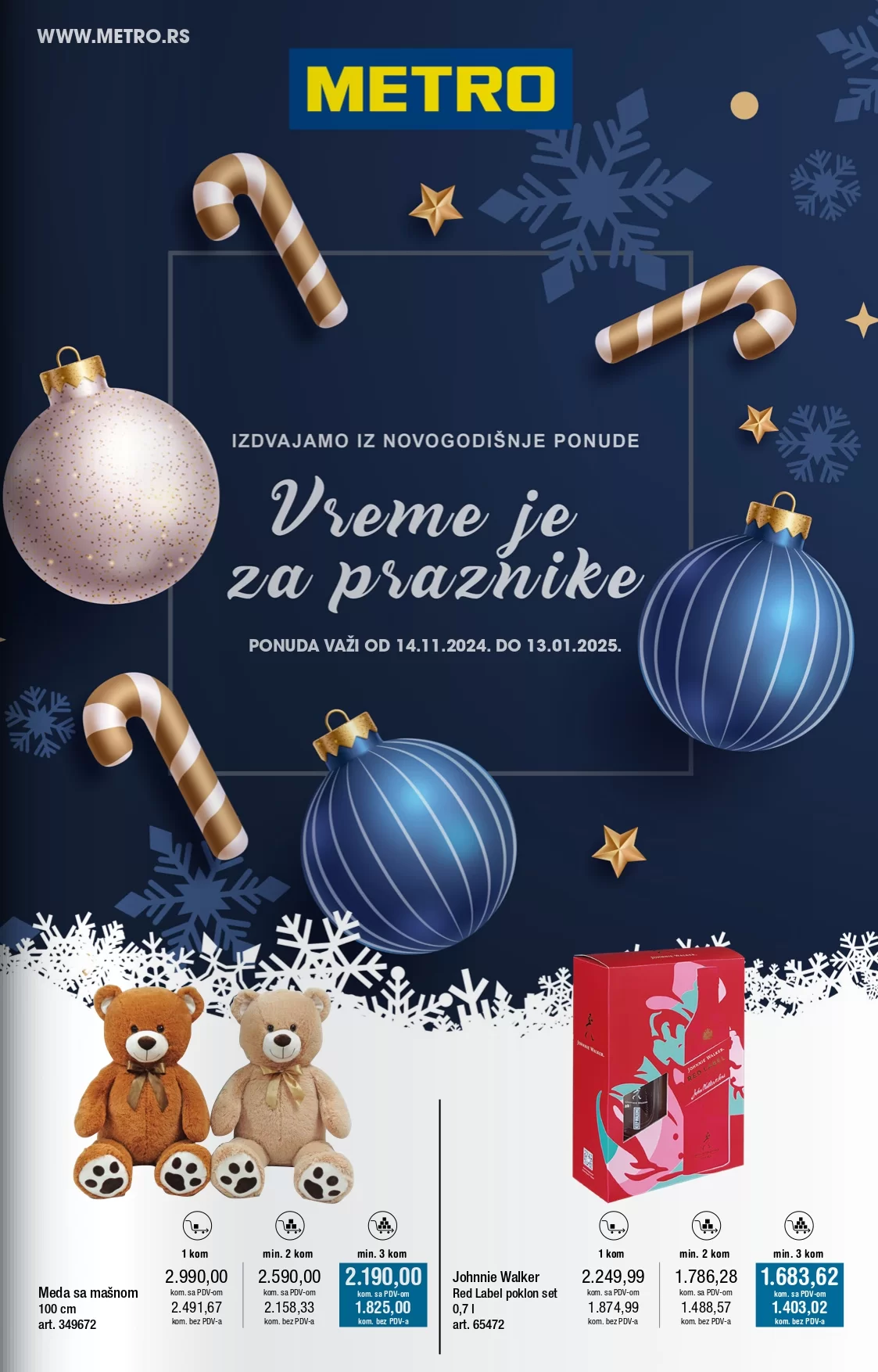 Merto katalog NOVOGODIŠNJA PONUDA 14.11-13.1.2025.