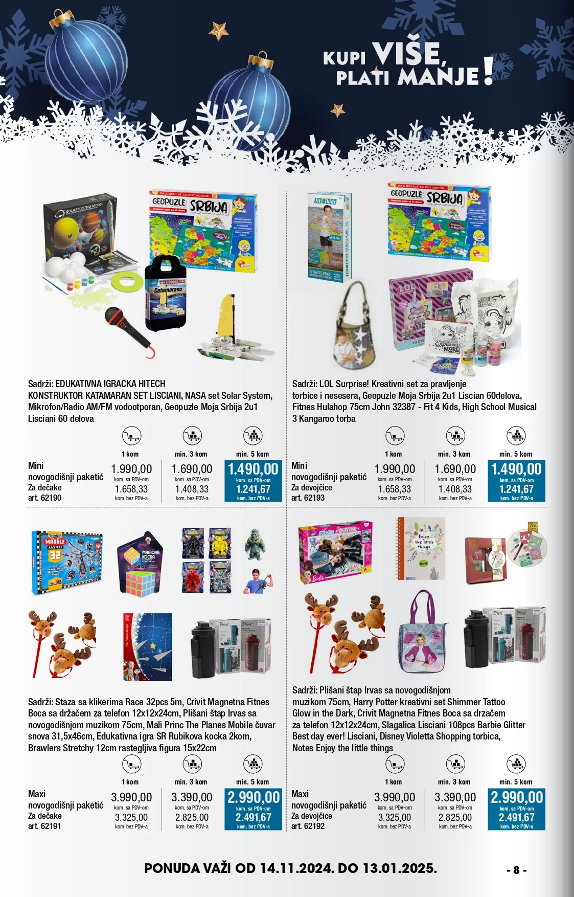 Merto katalog NOVOGODIŠNJA PONUDA 14.11-13.1.2025.