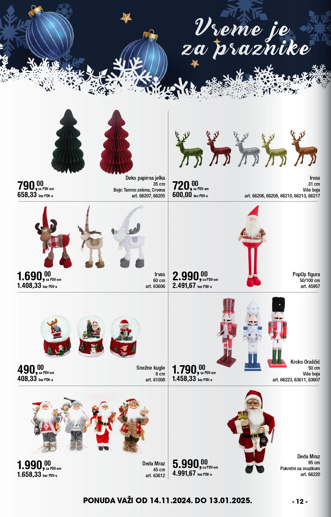 Merto katalog NOVOGODIŠNJA PONUDA 14.11-13.1.2025.