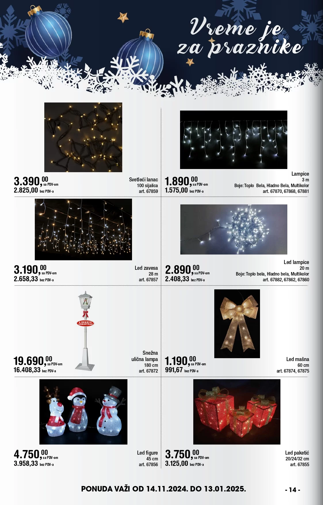 Merto katalog NOVOGODIŠNJA PONUDA 14.11-13.1.2025.
