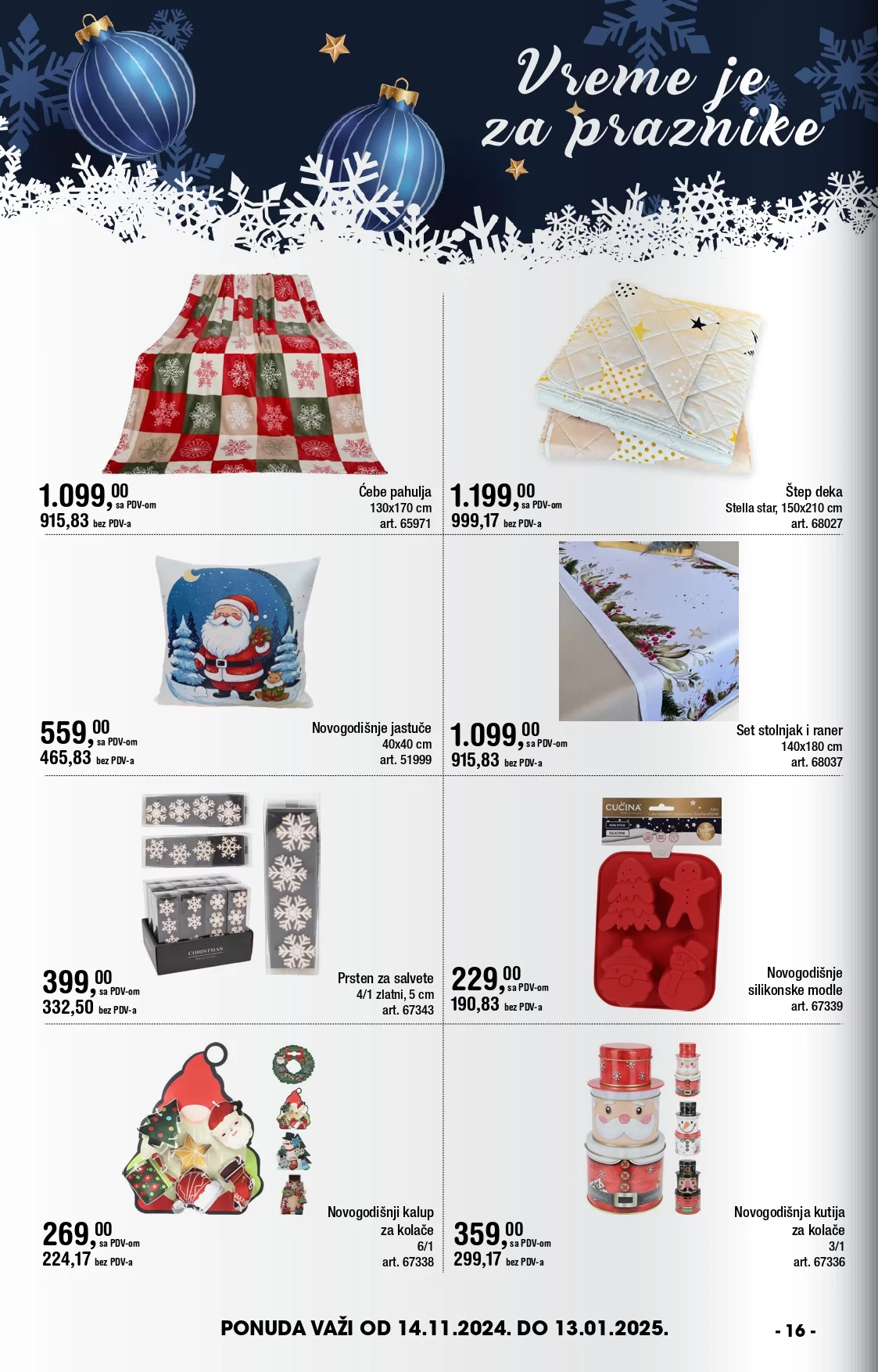 Merto katalog NOVOGODIŠNJA PONUDA 14.11-13.1.2025.