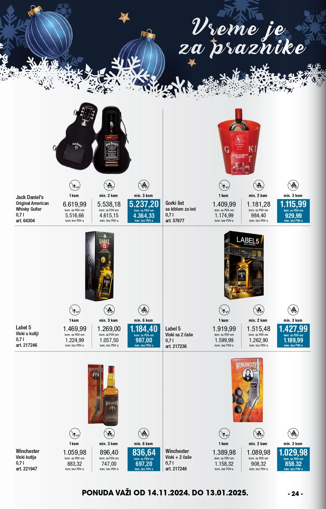 Merto katalog NOVOGODIŠNJA PONUDA 14.11-13.1.2025.