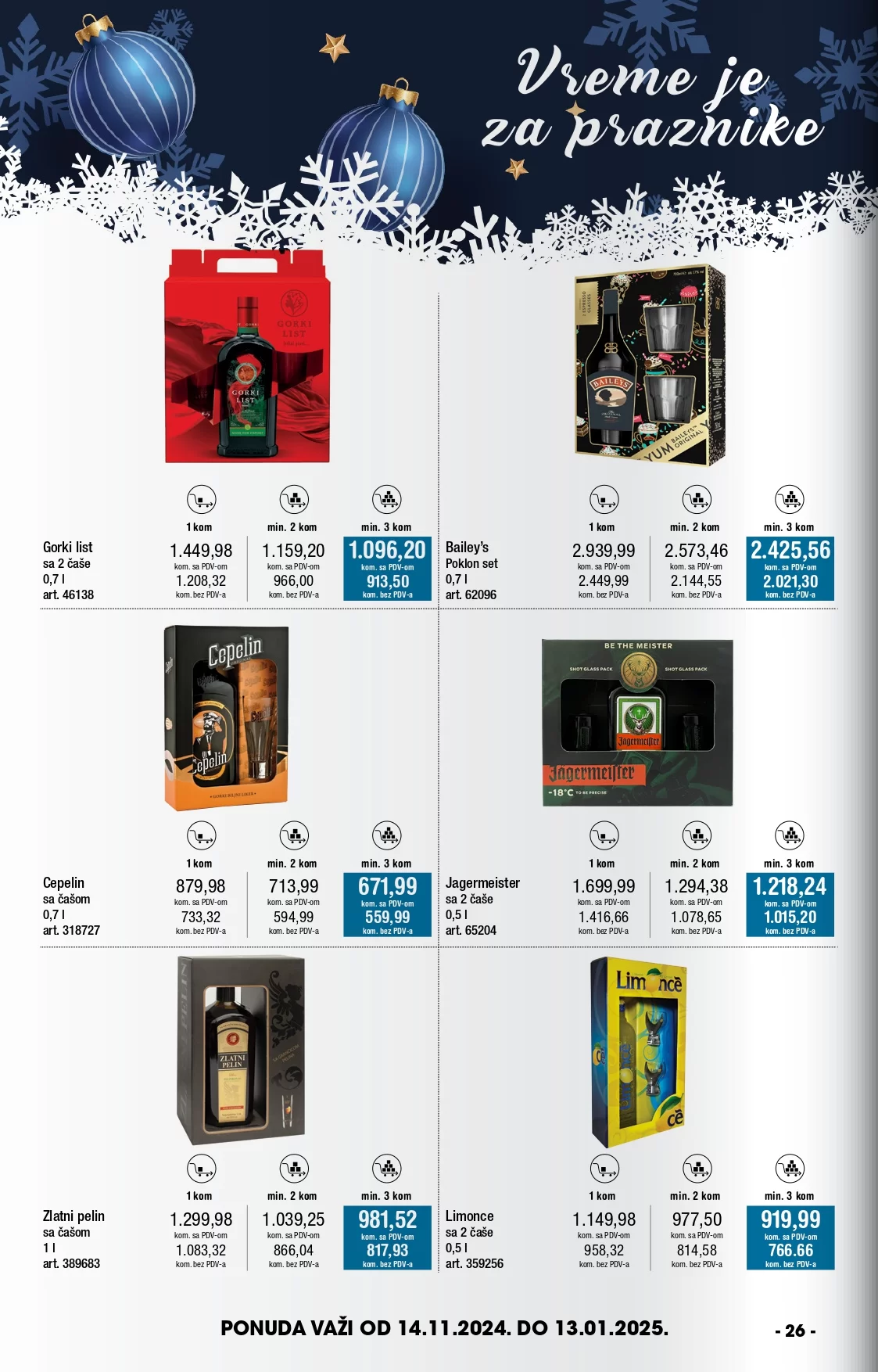 Merto katalog NOVOGODIŠNJA PONUDA 14.11-13.1.2025.