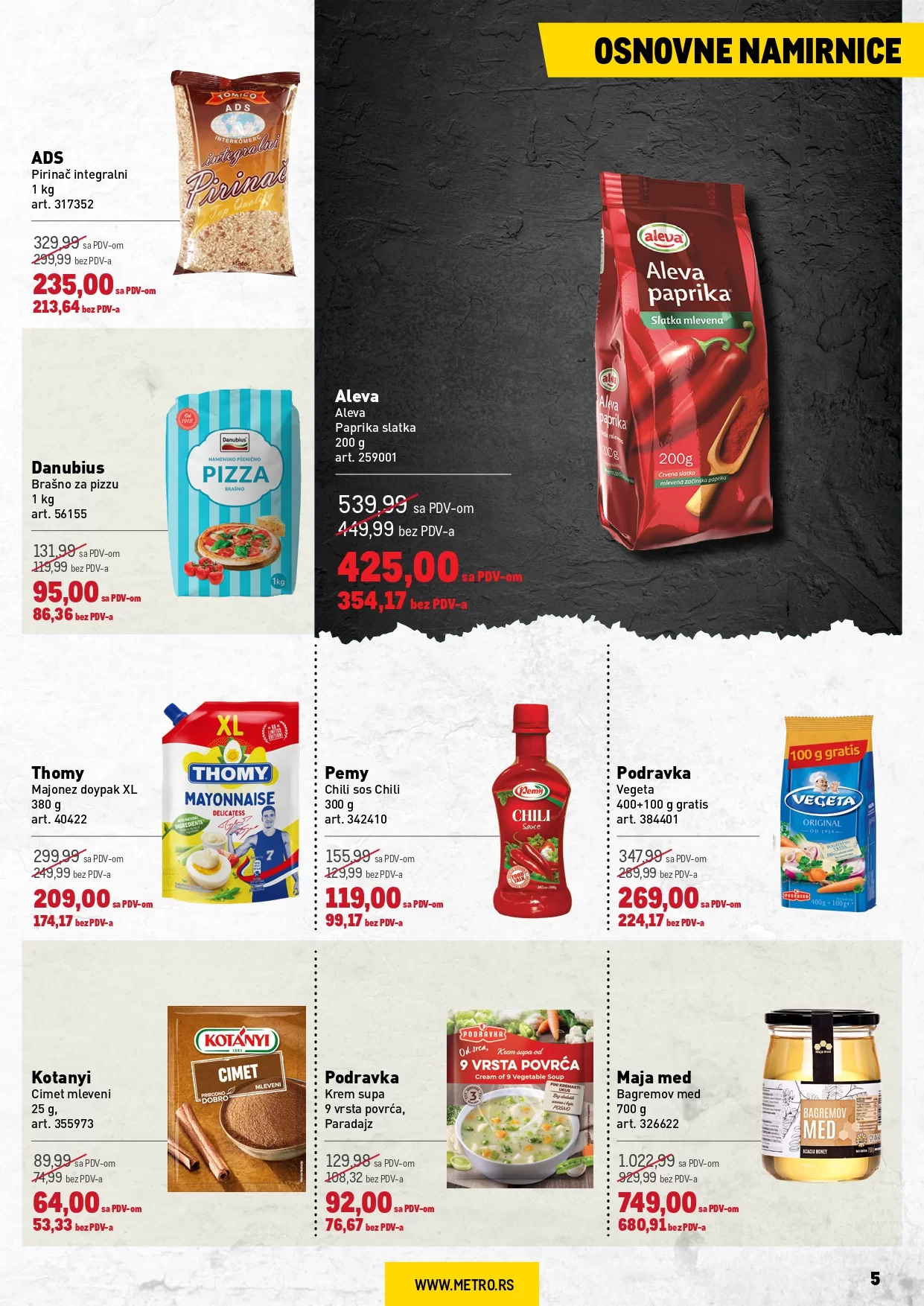 Metro katalog PREHRANA/NEPREHRANA 28.11-11.12.2024.