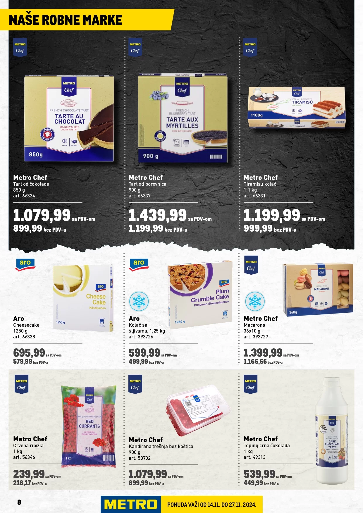 Metro katalog PREHRANA/NEPREHRANA 14-27.11.2024.