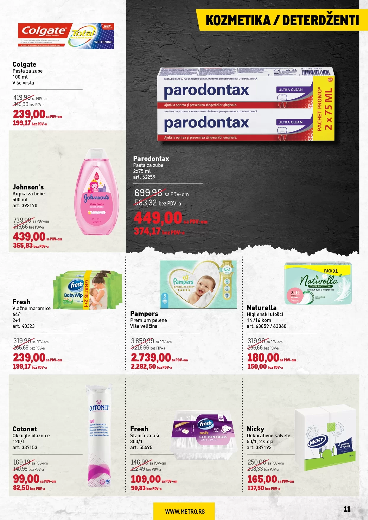 Metro katalog PREHRANA/NEPREHRANA 28.11-11.12.2024.