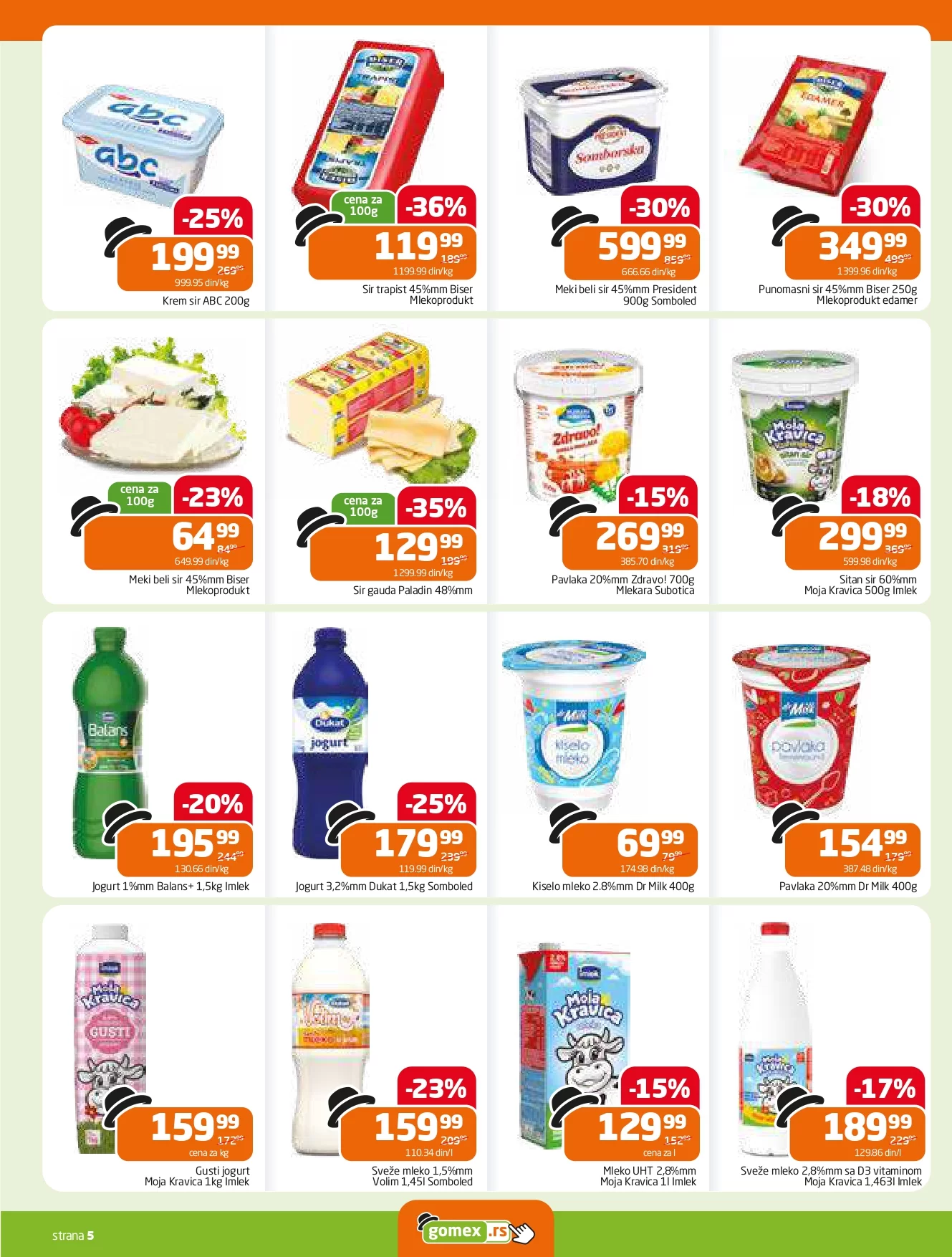 Gomex katalog AKCIJE IZ ŠEŠIRA 6-19.11.2024.