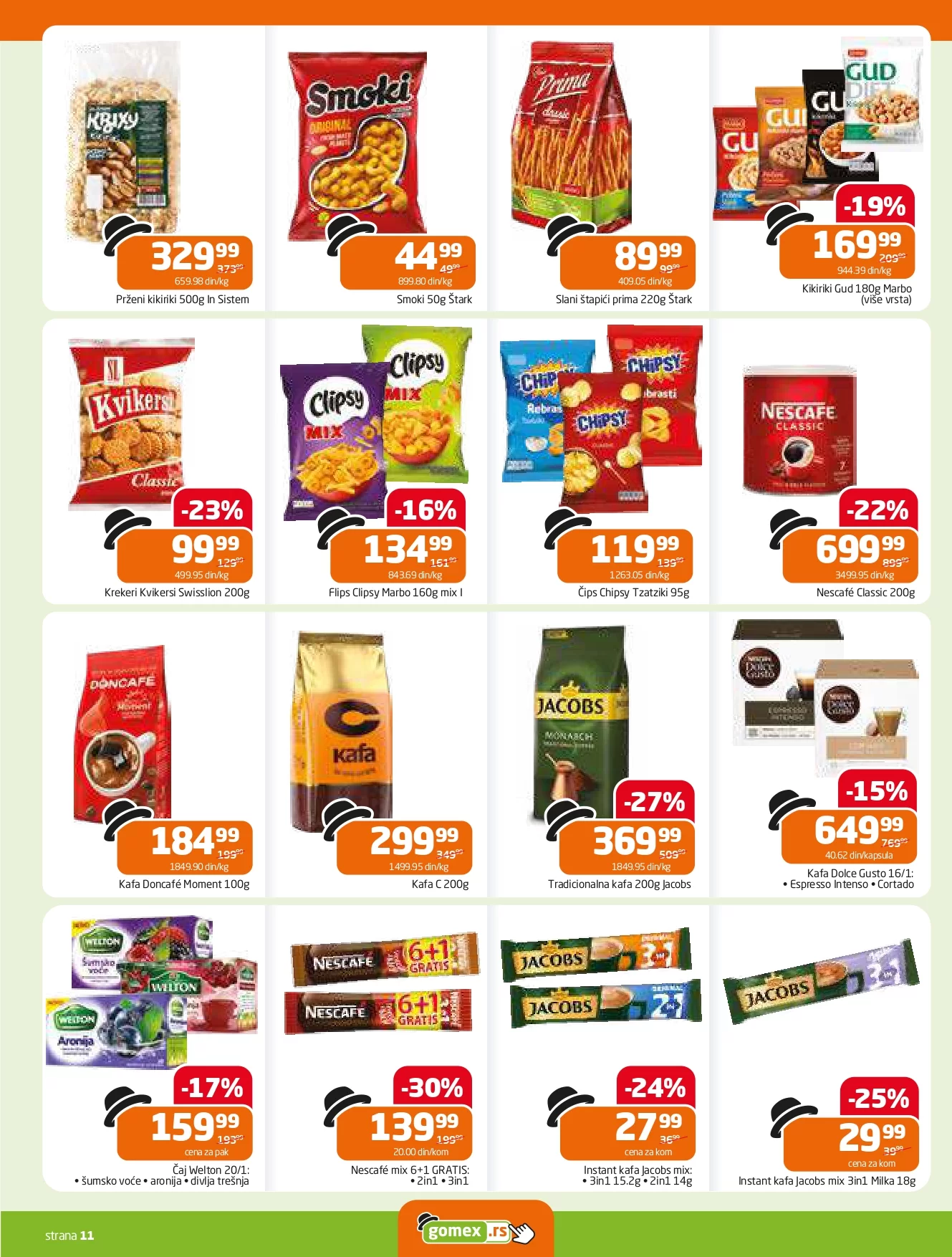 Gomex katalog AKCIJE IZ ŠEŠIRA 6-19.11.2024.