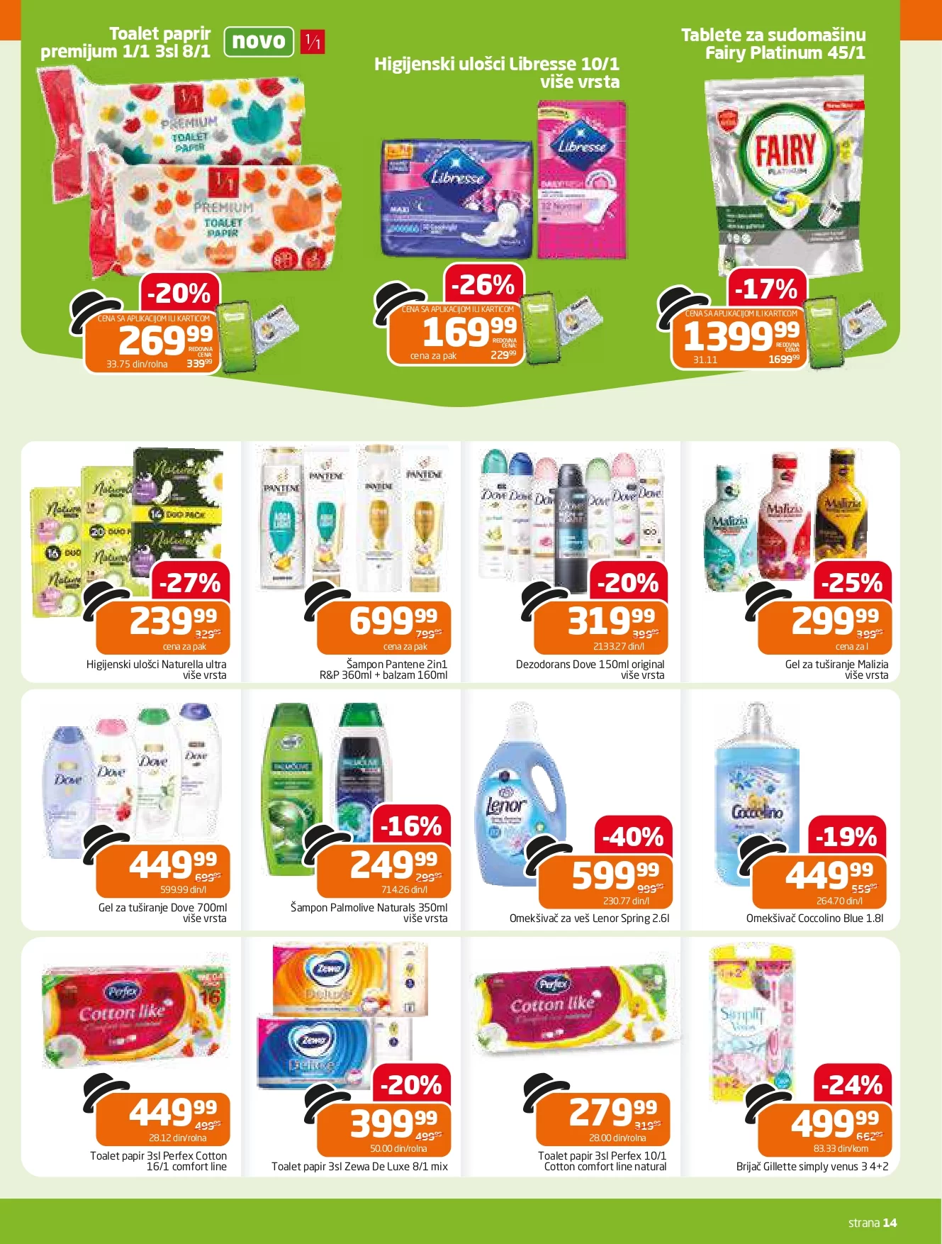 Gomex katalog AKCIJE IZ ŠEŠIRA 20.11-3.12.2024.