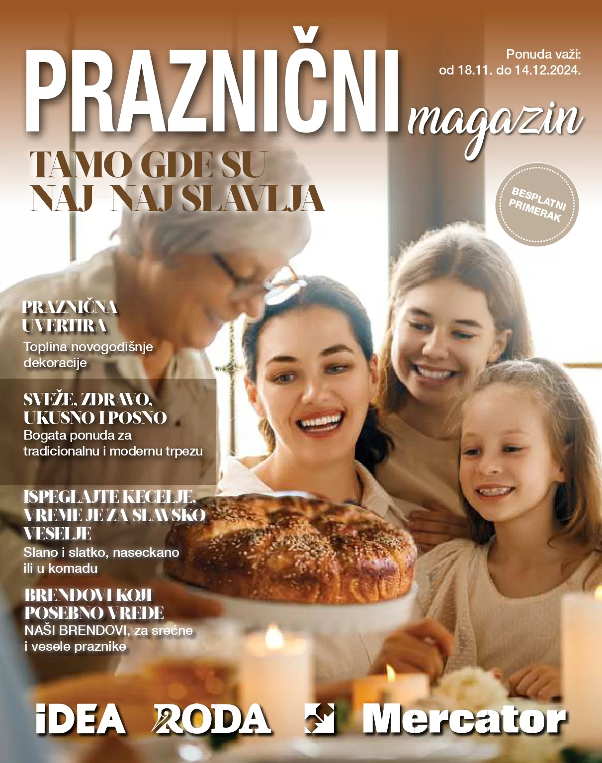 Roda & Idea katalog PRAZNICI 18.11-14.12.2024.