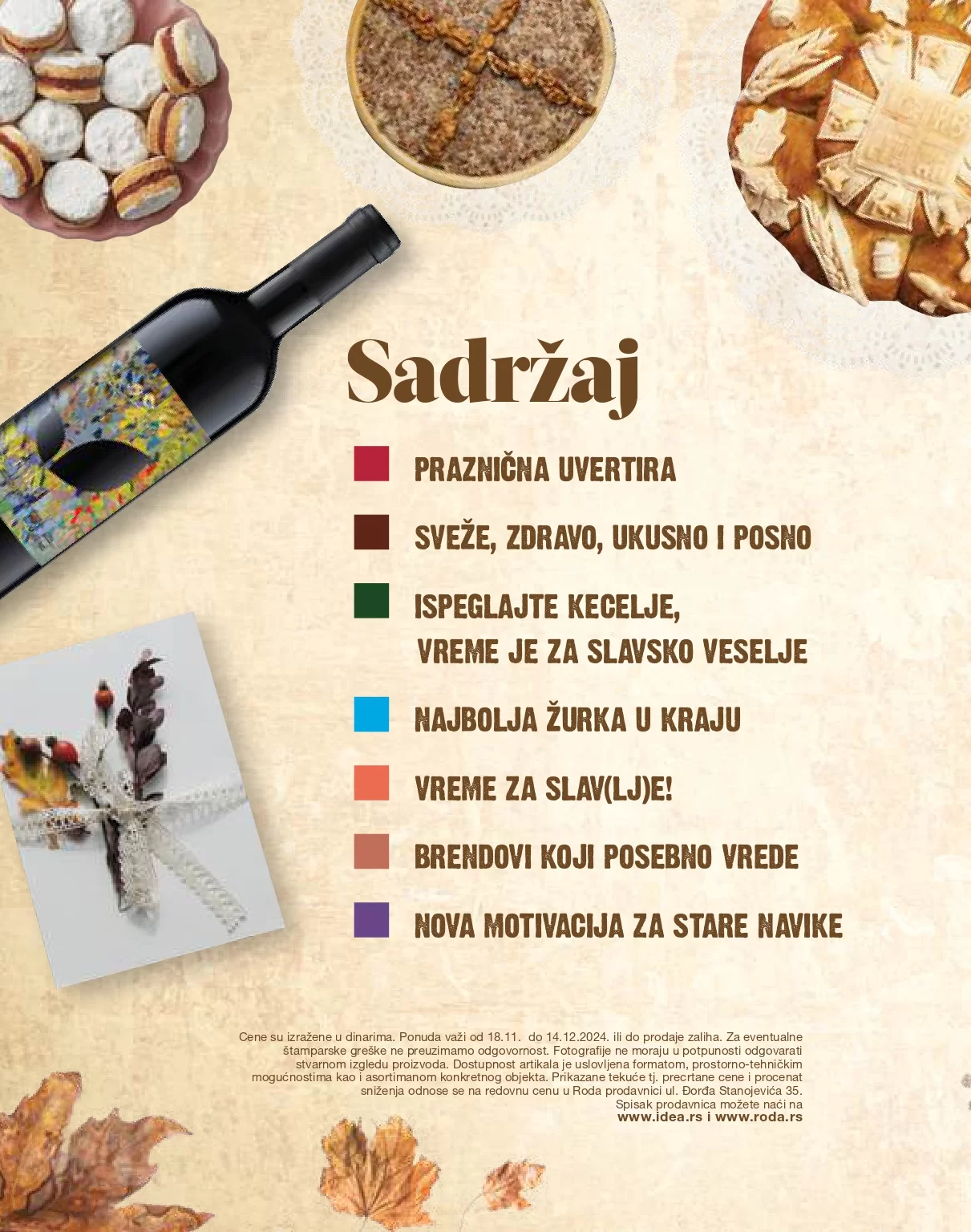 Roda & Idea katalog PRAZNICI 18.11-14.12.2024.