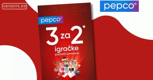 Pepco 3 ZA 2 IGRAČKE 21.11-6.12.2024.