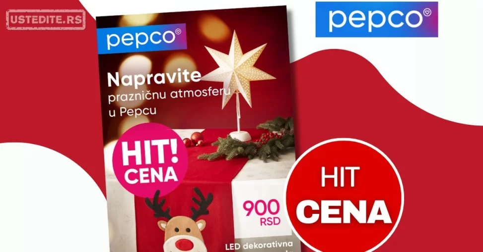 Pepco PRAZNIČNA PONUDA –sniženje do 27.11.2024.