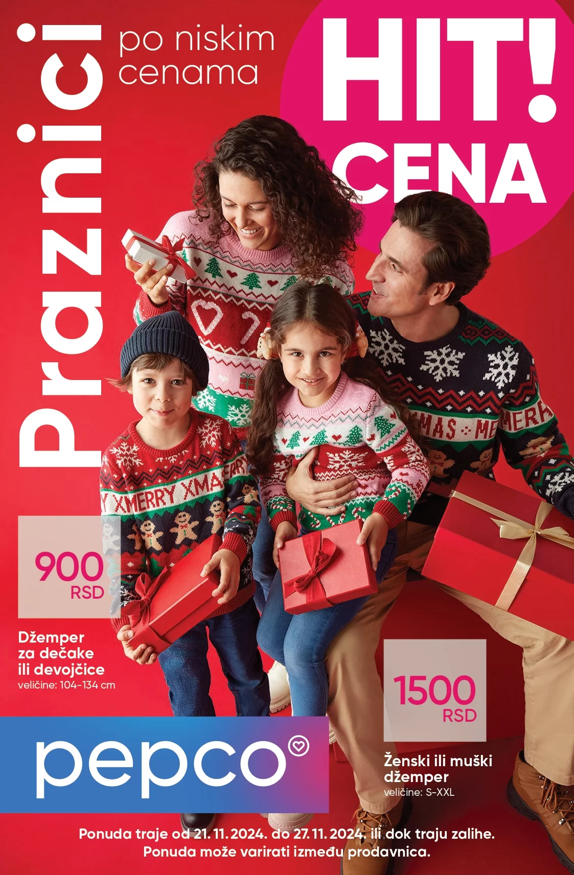 Pepco katalog PRAZNICI 21-27.11.2024.