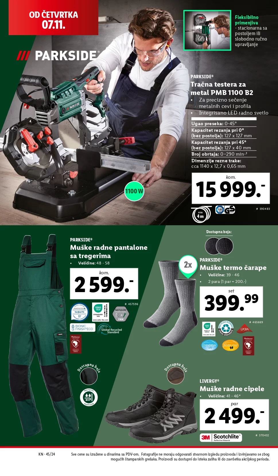 Lidl katalog NEPREHRANA 7-13.11.2024.