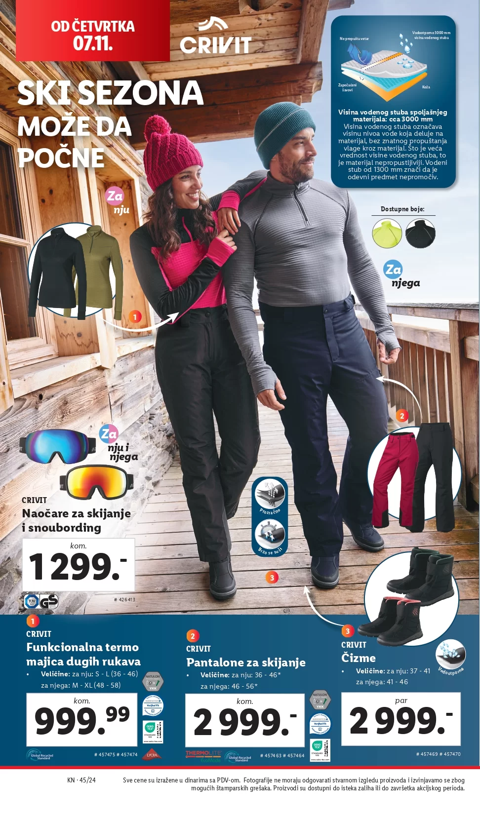 Lidl katalog NEPREHRANA 7-13.11.2024.