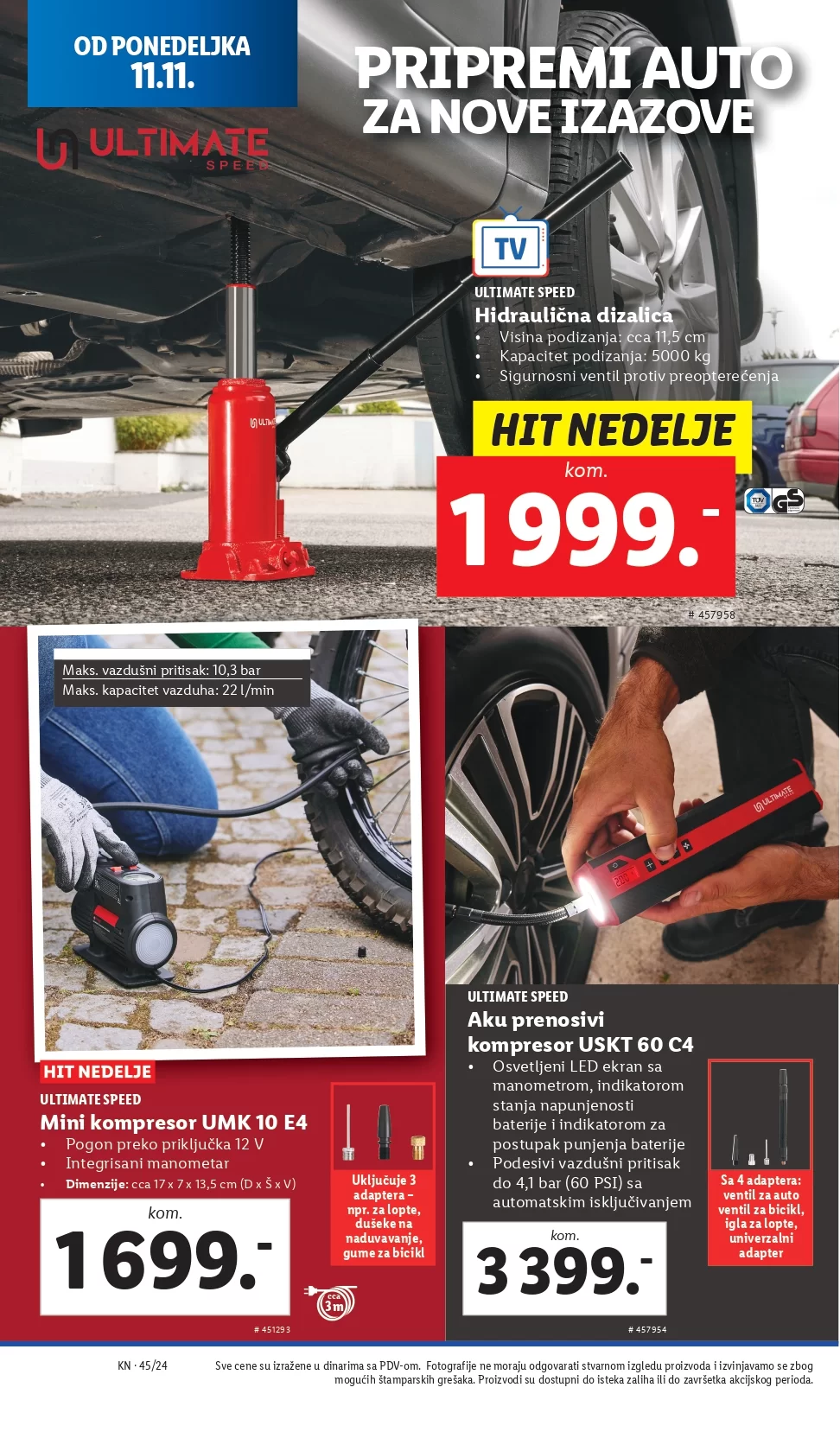 Lidl katalog NEPREHRANA 7-13.11.2024.