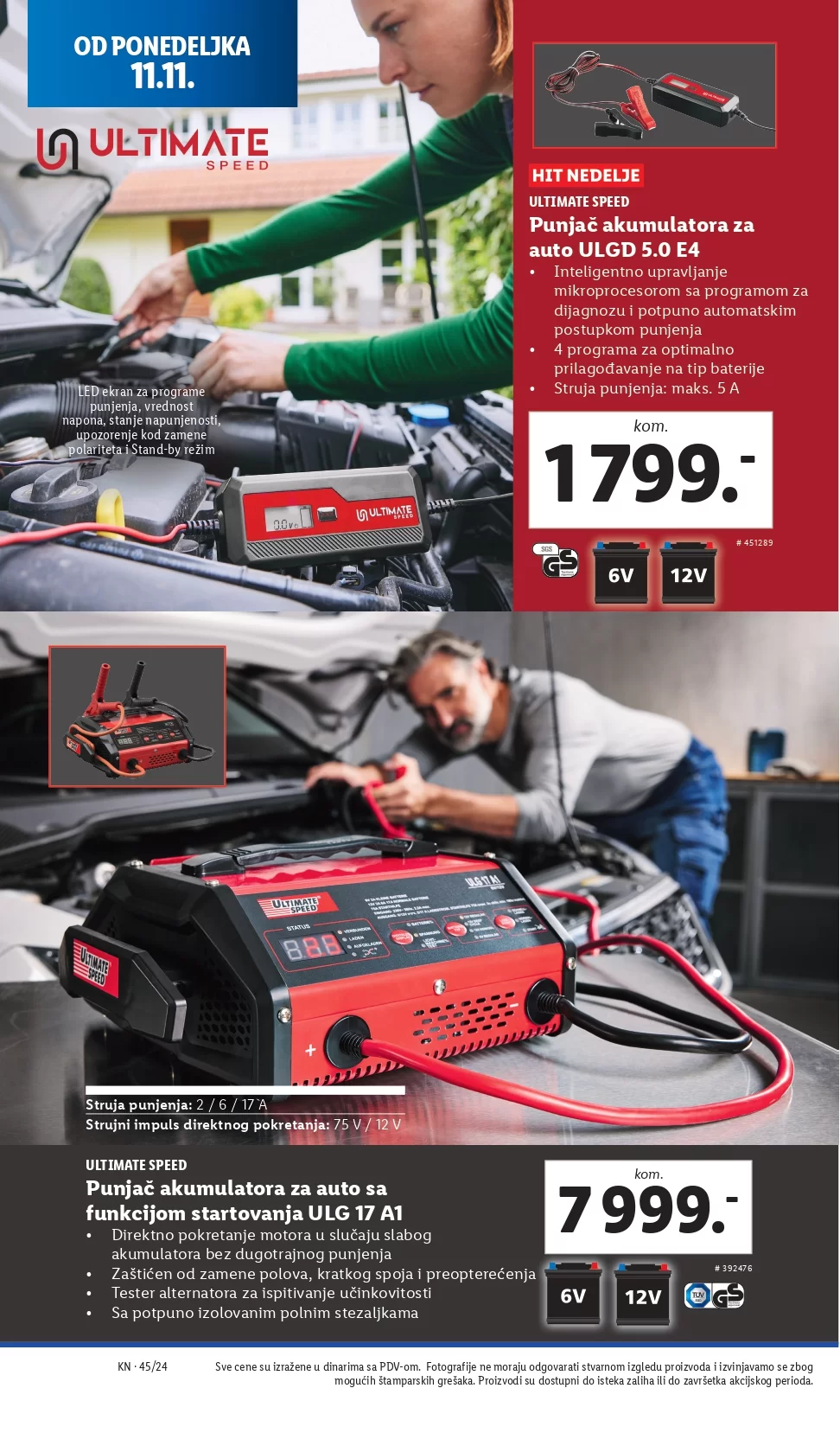 Lidl katalog NEPREHRANA 7-13.11.2024.