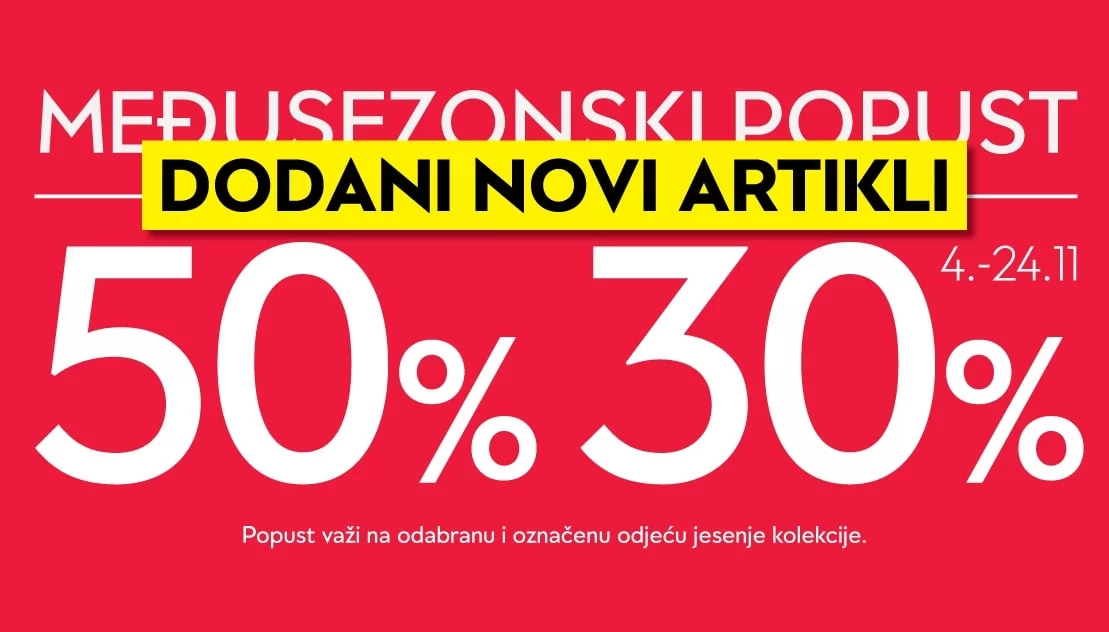 Mana MEĐUSEZONSKI POPUST 4-24.11.2024.