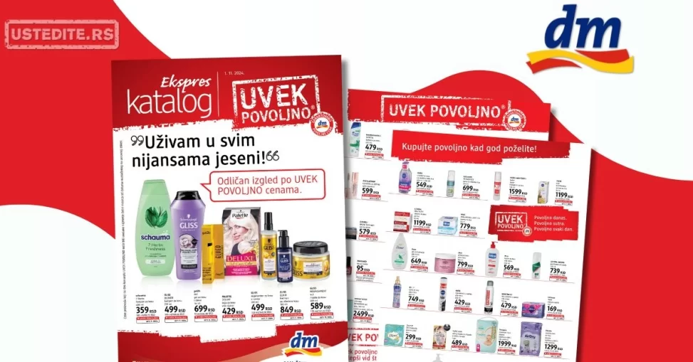 dm Katalog Expres novembar 2024.