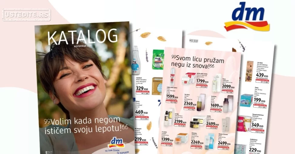 dm Katalog novembar 2024.