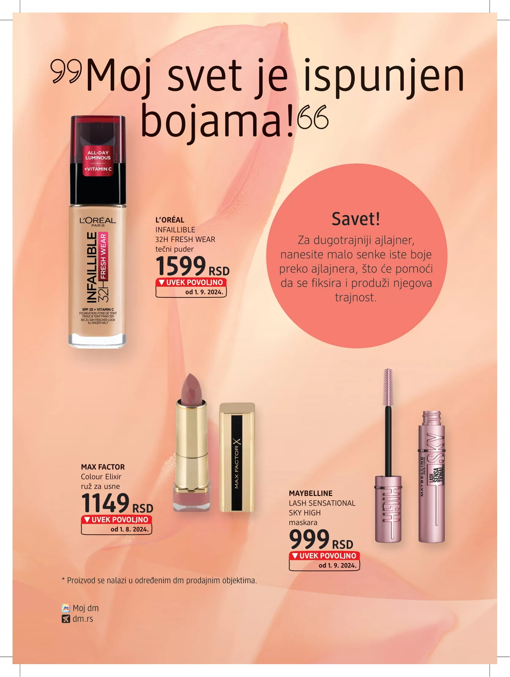 dm Katalog oktobar/novembar 2024.