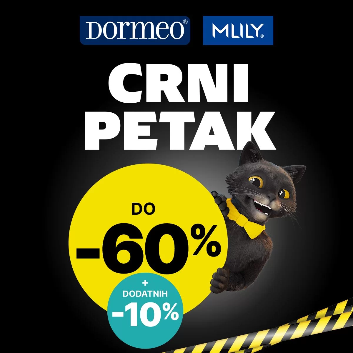 Dormeo BLACK FRIDAY 28.11-1.12.2024.