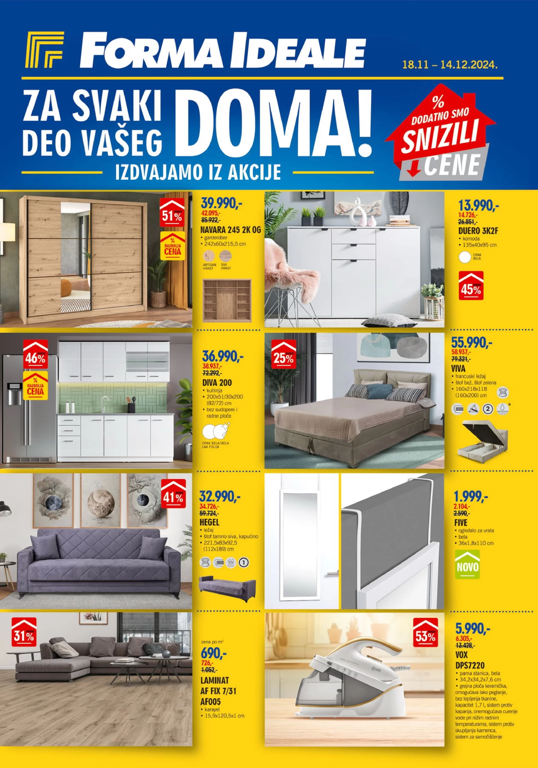 Forma Ideale katalog 18.11-14.12.2024.