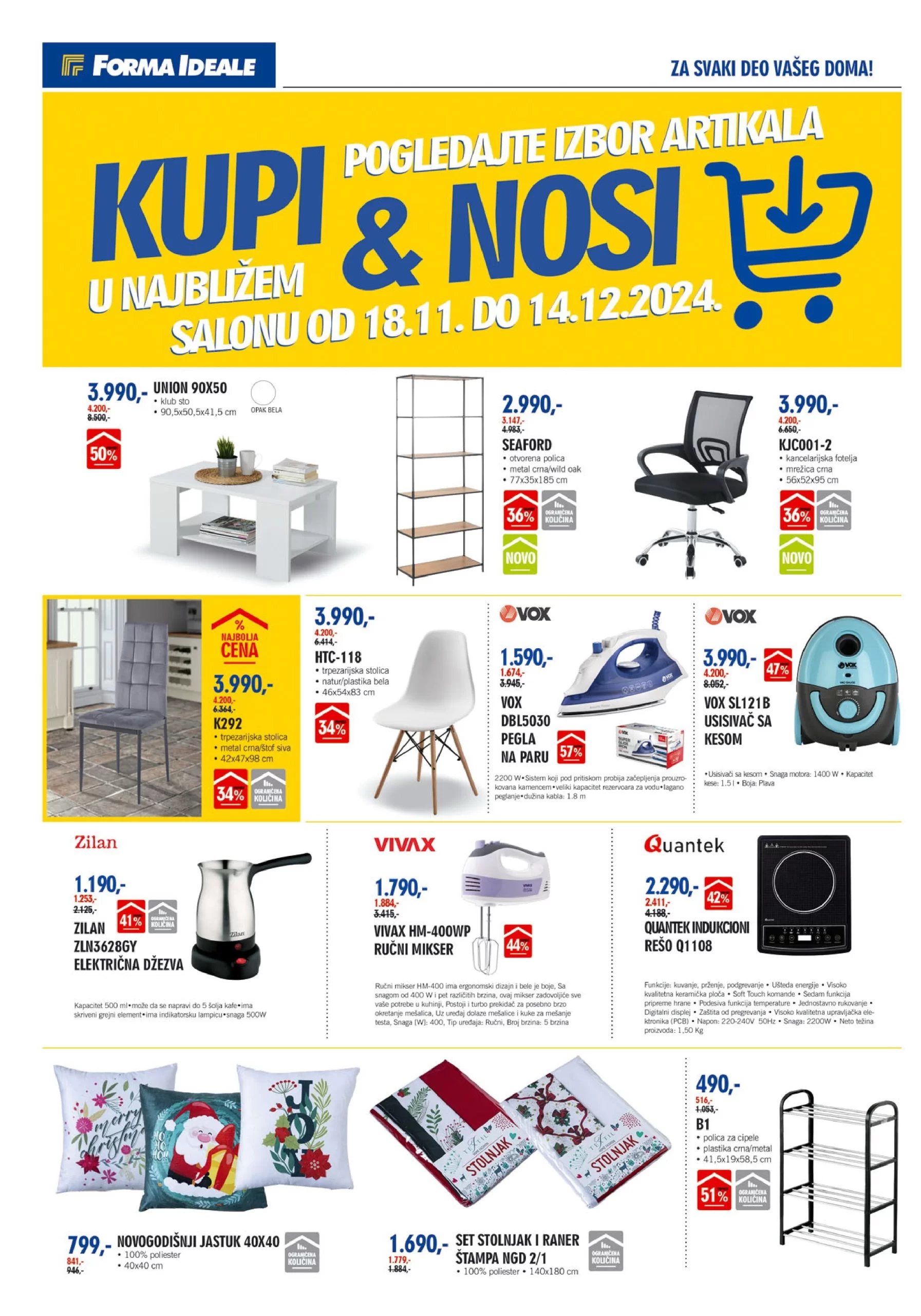 Forma Ideale katalog 18.11-14.12.2024.