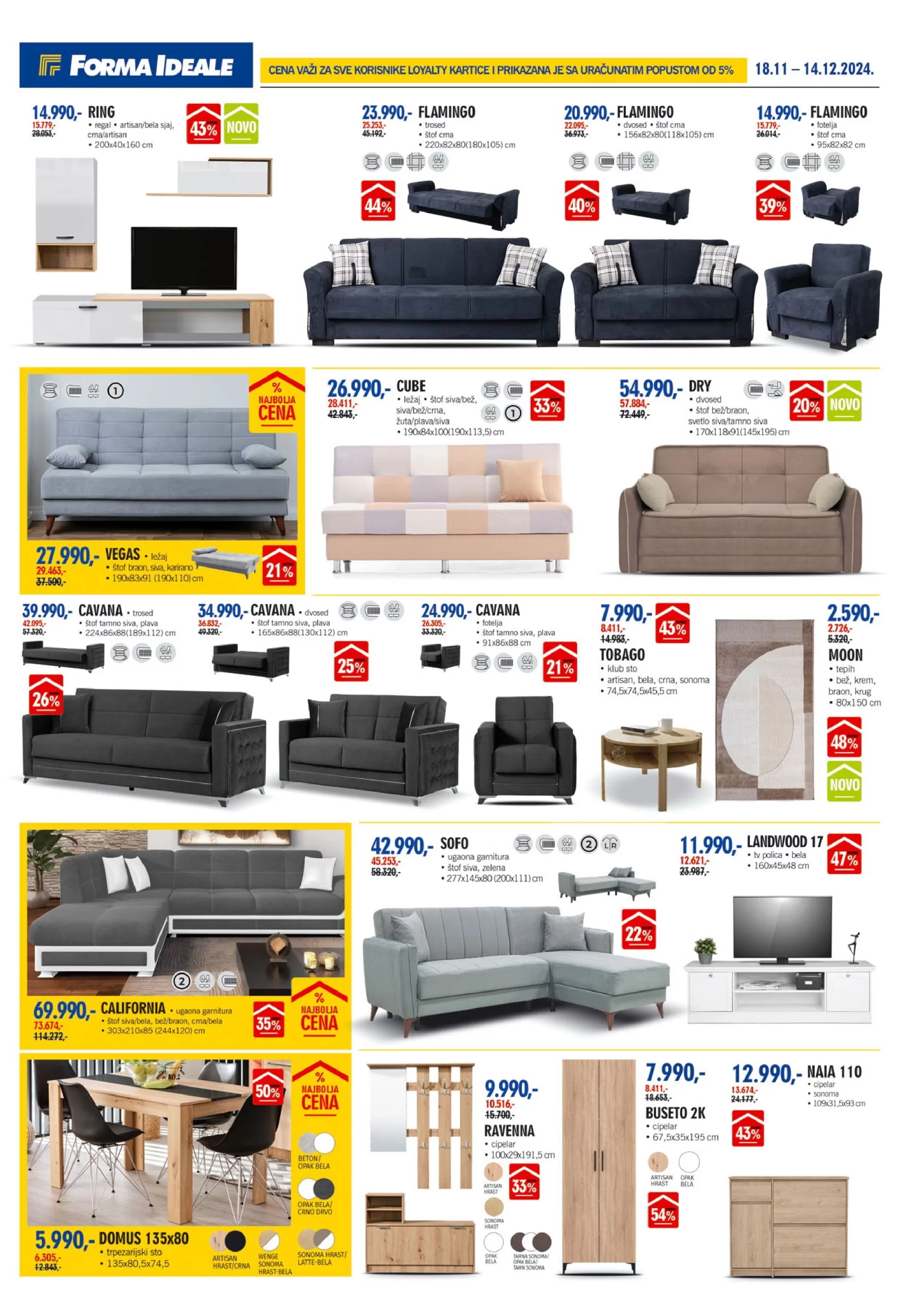 Forma Ideale katalog 18.11-14.12.2024.