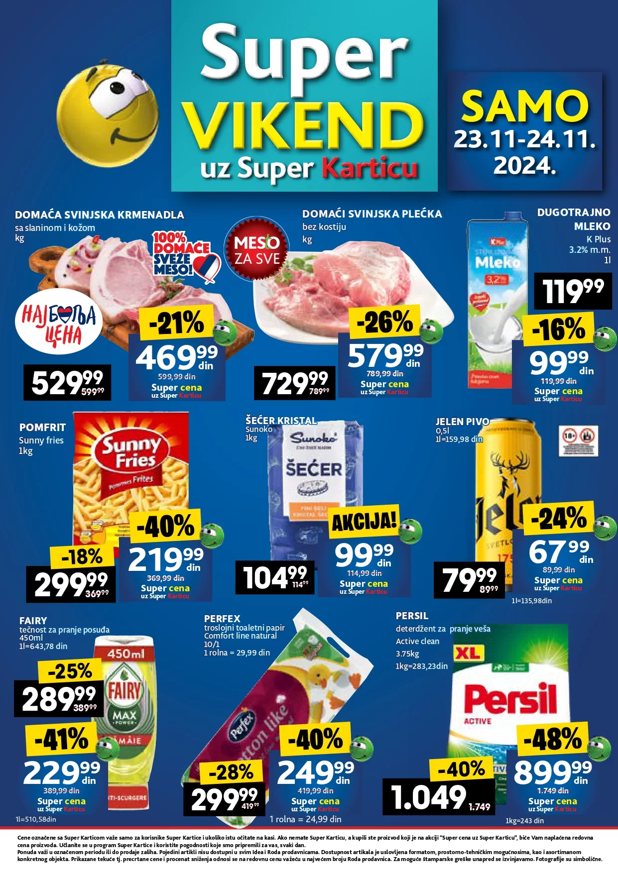Idea katalog SUPER VIKEND 23-24.11.2024.