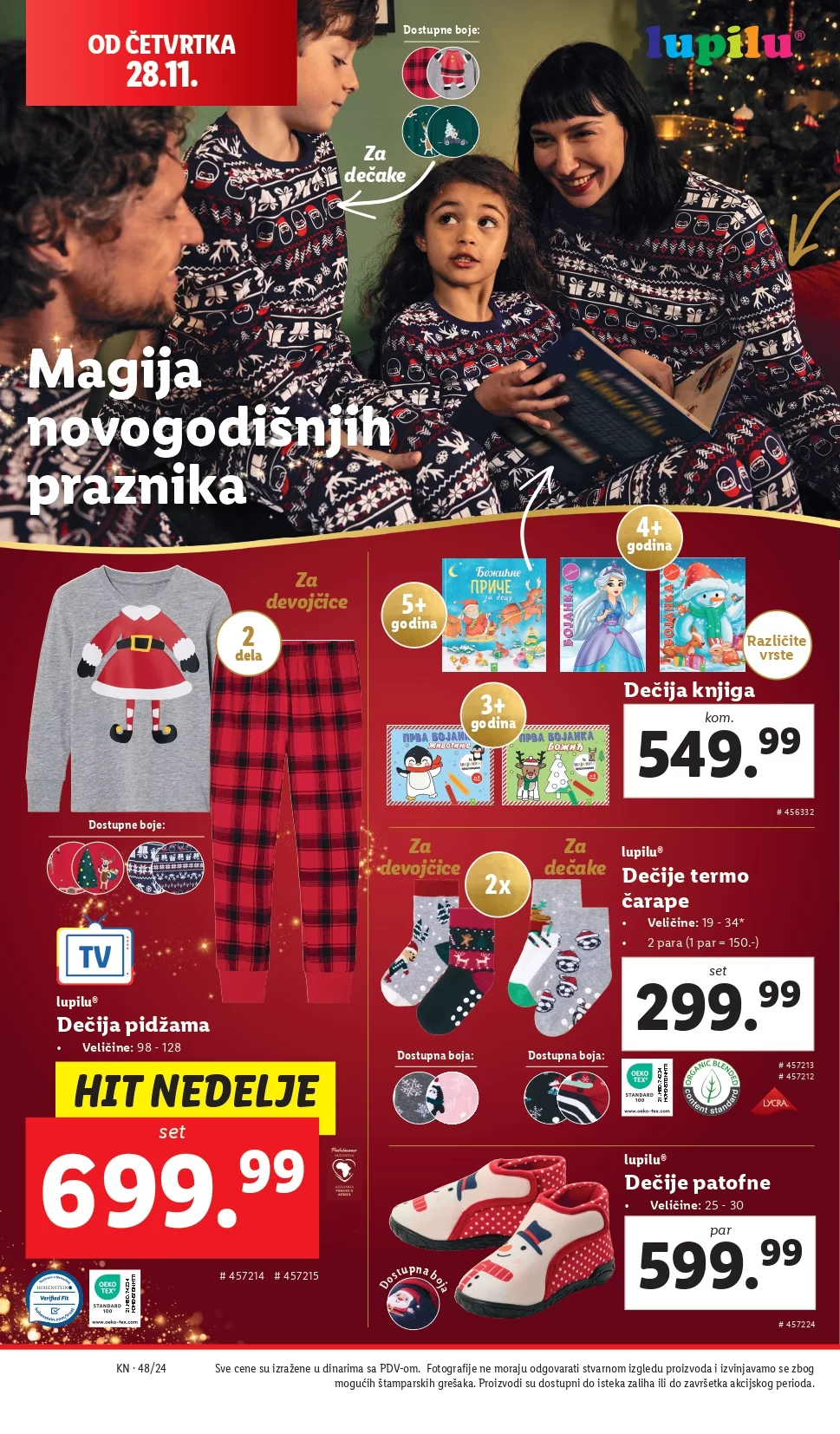 Lidl katalog NEPREHRANA 28.11-4.12.2024.
